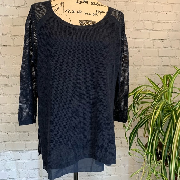 Lauren Ralph Lauren Sweaters - Lauren Ralph Lauren Blue knit sweater NWT